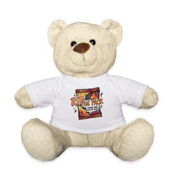 Rip The Pack Trading Cards Booster Opening Ripping - Teddy Bear - white - Front
