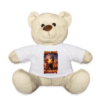 Feuerdrachen Daddy - Teddy - Weiß - Vorne