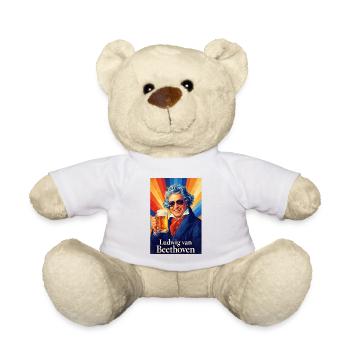 Ludwig van Beethoven - Teddy - Weiß - Vorne