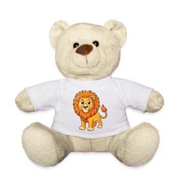 Lion - Nounours - blanc - Devant