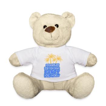 Holiday region Praslin - Teddy Bear - white - Front