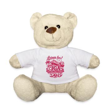 Leinen Los! JGA auf hoher See - Braut - Teddy - Weiß - Vorne