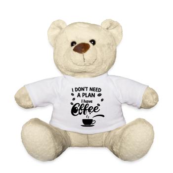 Café - Nounours - blanc - Devant