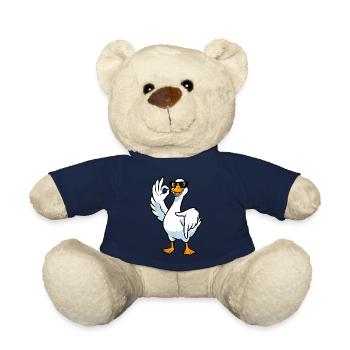 67 Meme Silly Goose 6 7 Funny Six Seven 6-7 - Teddy - French Navy - Vorne