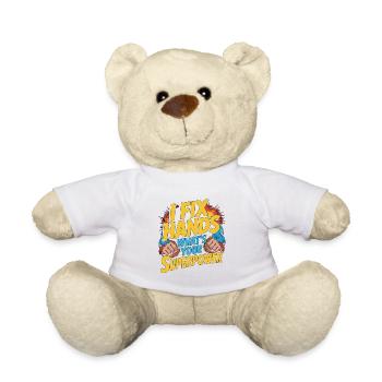 Hand Therapist I Fix Hands Upper Extremity Rehab - Teddy - Weiß - Vorne