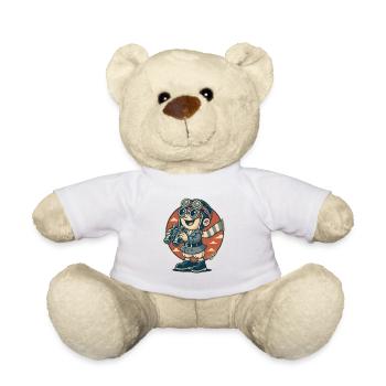 Aviator Scout mit Fernglas - Teddy - Weiß - Vorne