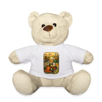 Grandpa Go-Kart Sprint - Teddy Bear - white - Front
