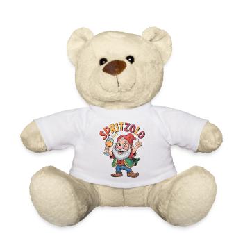 Festlicher Gnomon Spritz - Teddy - Weiß - Vorne
