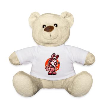 Horreur Bloom Bunny - Nounours - blanc - Devant