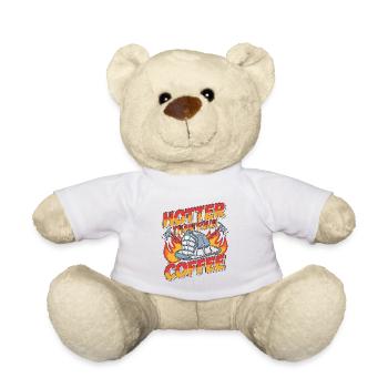 Lieutenant des pompiers plus sexy que votre service d’incendie - Nounours - blanc - Devant