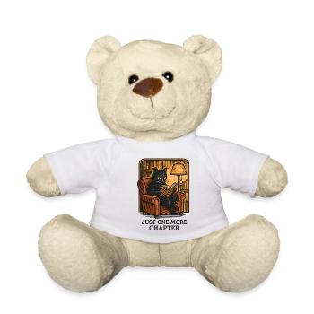 Noch Ein Kapitel Katzenlese - Teddy - Weiß - Vorne
