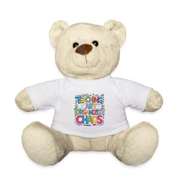 Elementary Teacher Teaching The Art Of Education - Teddy Bear - white - Front