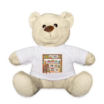Il n’existe pas de trop de livres drôles - Nounours - blanc - Devant