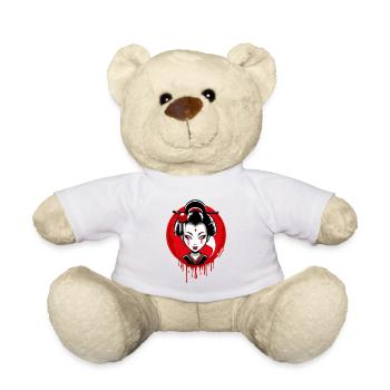 Geisha Nachtmond - Teddy - Weiß - Vorne