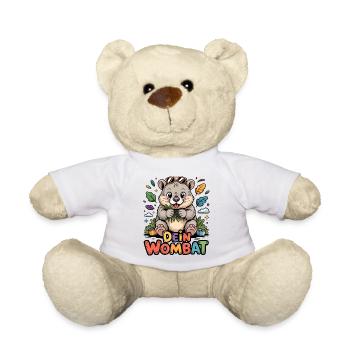 Dein Wombat - Teddy - Weiß - Vorne