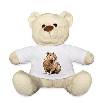 Capybara - Teddy - Weiß - Vorne