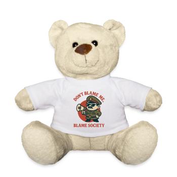 Gib mir nicht die Schuld, Sheriff - Teddy - Weiß - Vorne