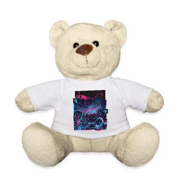 Techno Vintage - Teddy - Weiß - Vorne