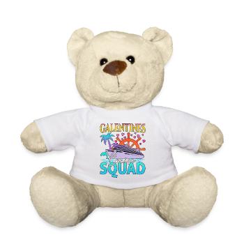 Galentines Cruise Family Vacation Trip Cruising - Teddy Bear - white - Front
