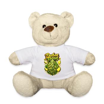 Durban Poison Graffiti-Kunstdruck - Teddy - Weiß - Vorne