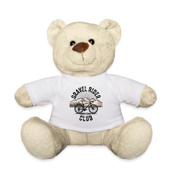 Gravel Bike Shirt Berge Outdoor Fahrrad - Teddy - Weiß - Vorne