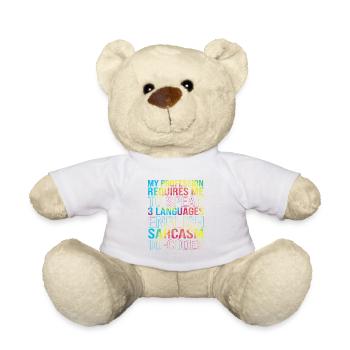 Medical Coder - Teddy Bear - white - Front