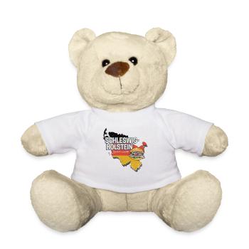 Schleswig-Holstein Deutschland Bundesland Souvenir - Teddy - Weiß - Vorne