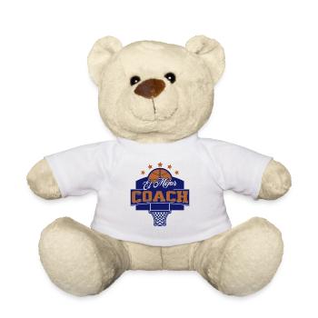 Bester Basketballtrainer - Teddy - Weiß - Vorne