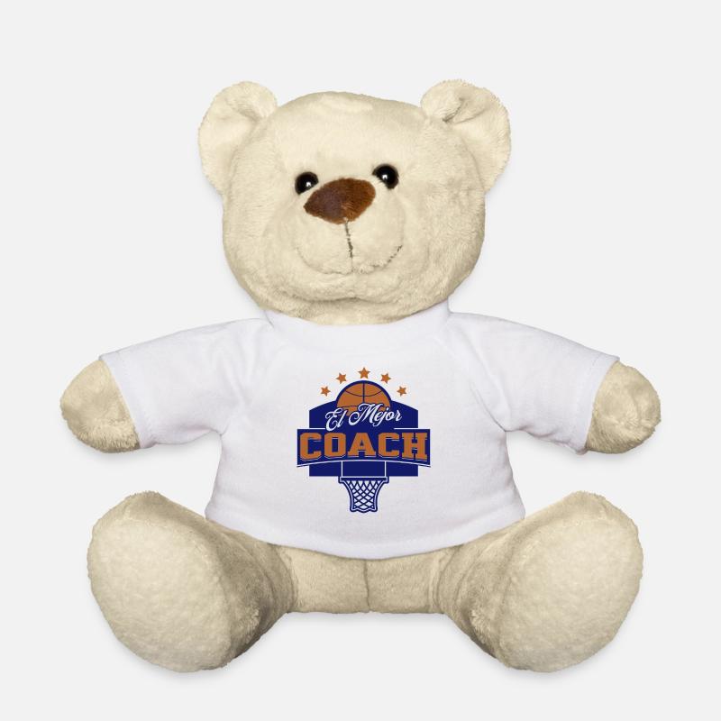 Bester Basketballtrainer - Teddy - Weiß
