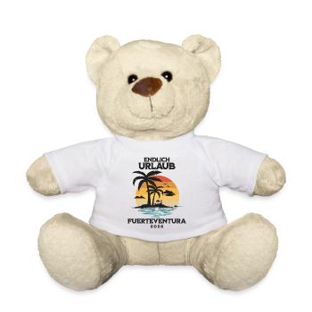 Fuerteventura Urlaub 2026 Kanaren Reise Outfit - Teddy - Weiß - Vorne