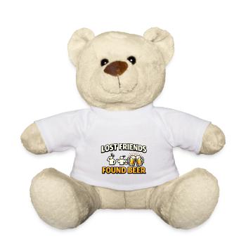 Lost Friends Found Beer - Teddy - Weiß - Vorne