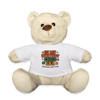 Dans l’humour de l’ère de My Younger Child et de la famille des filles - Nounours - blanc - Devant