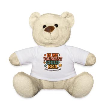 Dans l’humour de l’ère de My Younger Child et de la famille des filles - Nounours - blanc - Devant