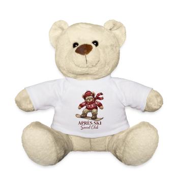 Après Ski Social Club Bär Snowboard - Teddy - Weiß - Vorne