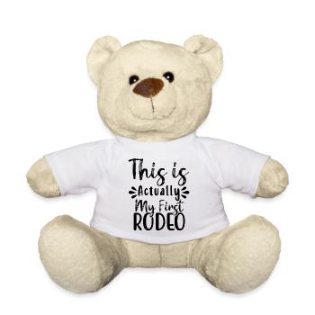 Das ist tatsächlich mein erstes Rodeo - Teddy - Weiß - Vorne