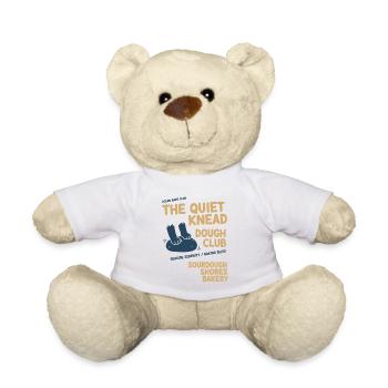 sourdough The Quiet Knead Dough Club Bakery - Teddy Bear - white - Front