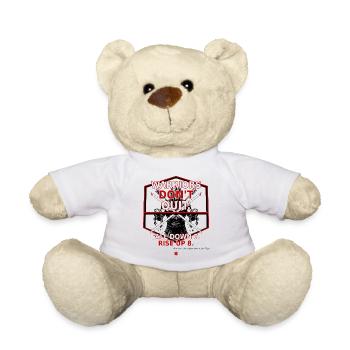 Kämpfer geben nicht auf - Teddy - Weiß - Vorne