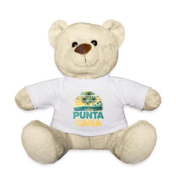 Punta Cana Tropenstrand Artwork - Teddy - Weiß - Vorne