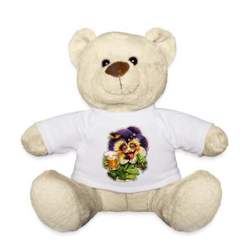 Violette ivre - Nounours - blanc - Devant