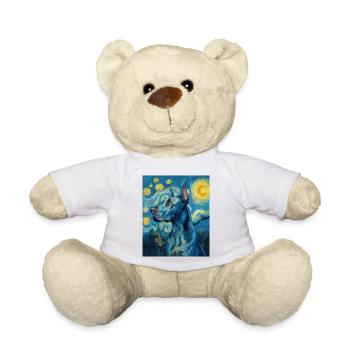 Great Dane - Teddy Bear - white - Front