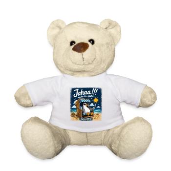 Jahaa mache ich später vielleicht Lustige Möwe im - Teddy - Weiß - Vorne