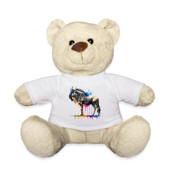 GNU Gift - Teddy Bear - white - Front