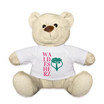 Waldesherz - Wortschätze - vergessene Wörter - Teddy - Weiß - Vorne