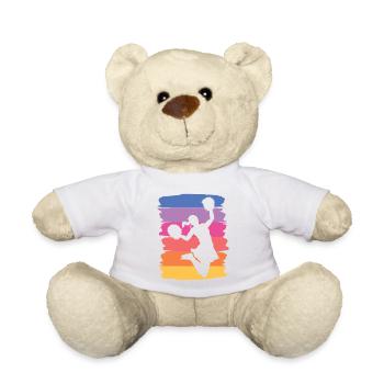 Cheerleader Cheer Mom Cheerleading - Teddy - Weiß - Vorne
