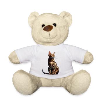 Bengalkatze - Teddy - Weiß - Vorne