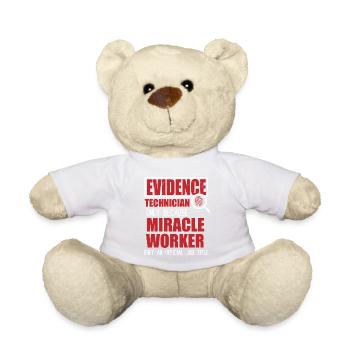 forensischer wissenschaftler kriminologie - Teddy - Weiß - Vorne
