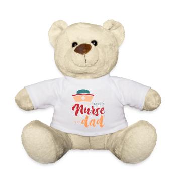 Mon aidant préféré m’appelle papa - Nounours - blanc - Devant