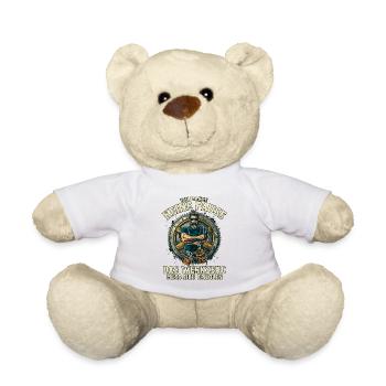 Handwerker Werkzeug Muss Sich Erholen Lustig - Teddy - Weiß - Vorne