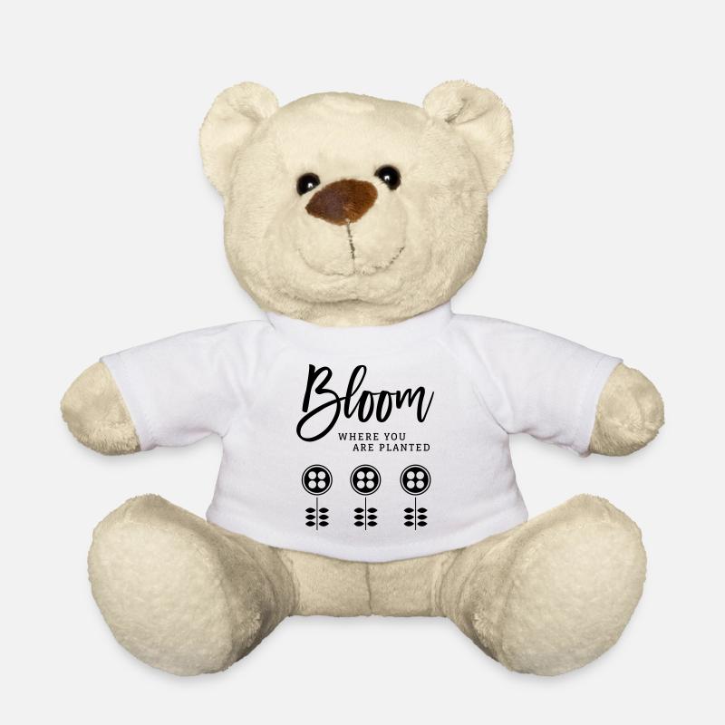 Fleurir - Nounours - blanc