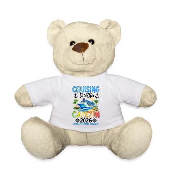 Vacances en famille Cancún 2026 - Nounours - blanc - Devant